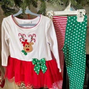 Girls 3T Christmas set